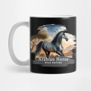 Arabian Horse - WILD NATURE - HORSE -14 Mug